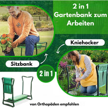 Lade das Bild in den Galerie-Viewer, Gartenkneeler - Multifunktionsbank
