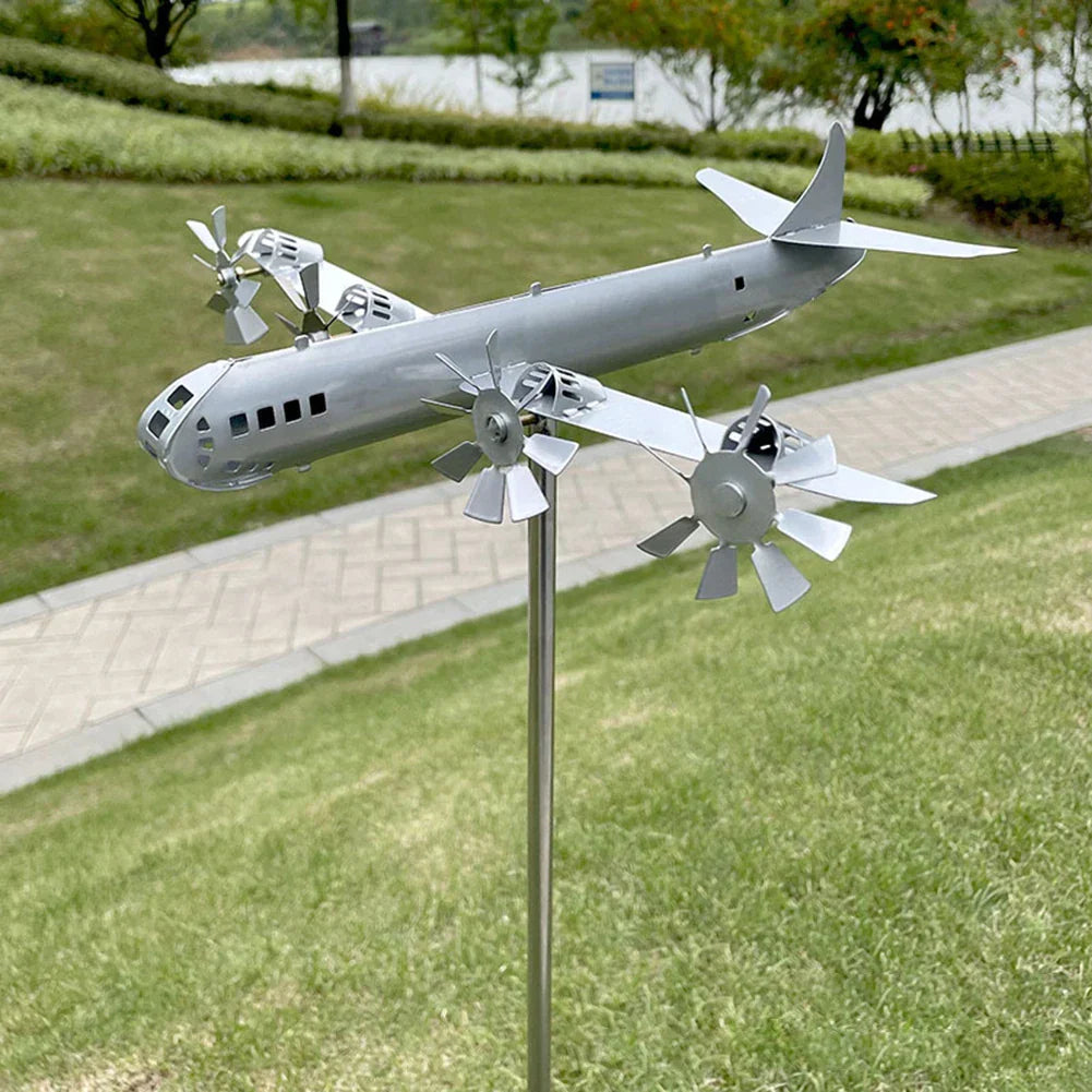 Handgefertigte B-29 Superfortress Flugzeugwindmühle